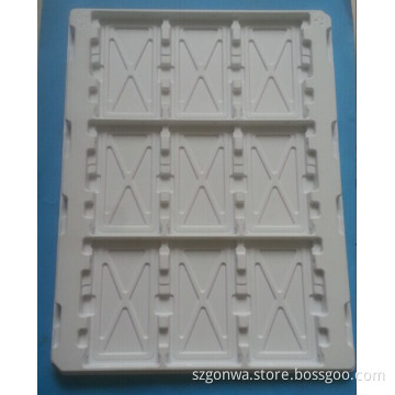 White PS Plastic Tray for Mobile Phone Cases